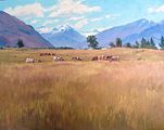 Wanaka Country N.Z. Oil $2200 24x30